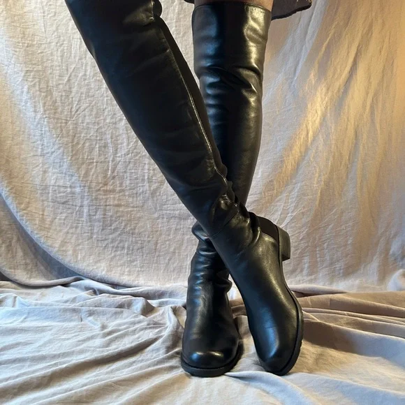 Stuart Weitzman sz 9 Iconic 5050 Classic sexy elegant strong must-have boots NIB - Picture 6 of 15